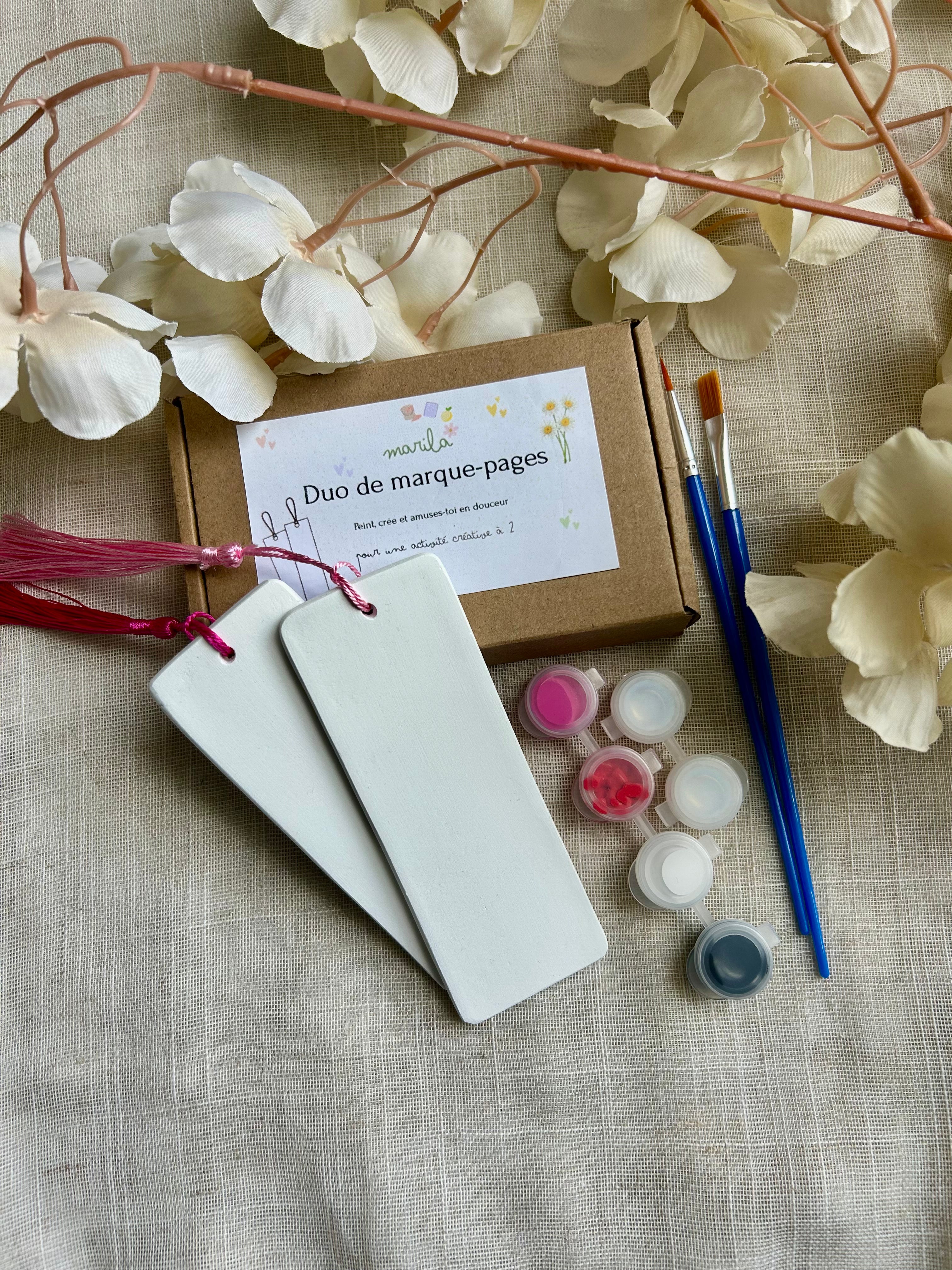 Atelier créatif - Duo de marque-pages
