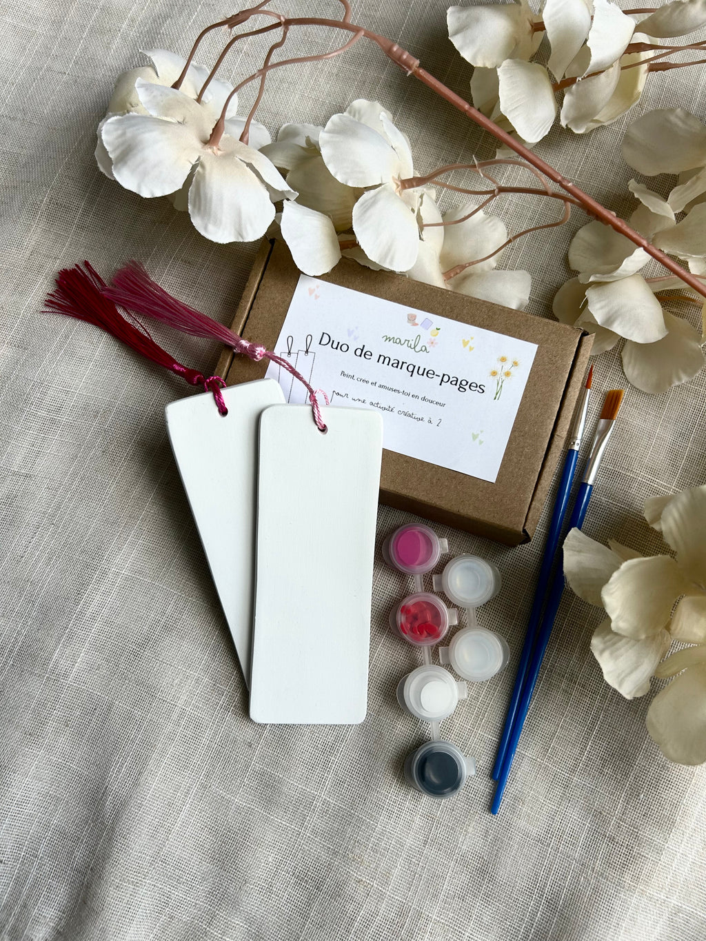 Atelier créatif - Duo de marque-pages